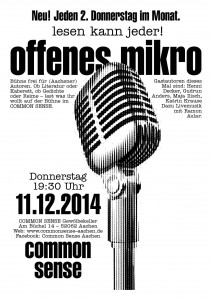 Offenes Mikro im Dezember!