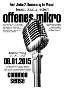 Offenes Mikro im Januar 2015